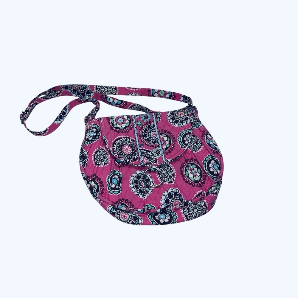 Vera Bradley saddle up bag in Cupcake Pink - Picture 3 of 14